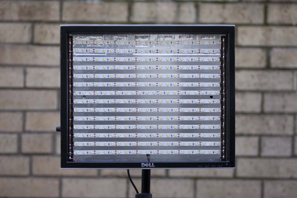 Upcycled Monitor LED Light Panel